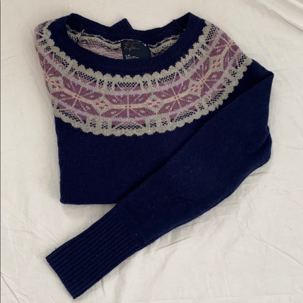 American Eagle fair aisle sweater